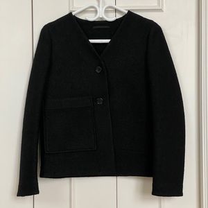 COS Boxy Tailored Black Jacket